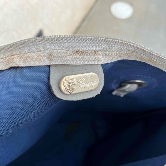 Gucci Vintage Gray Tote Bag - Picture 2 of 12